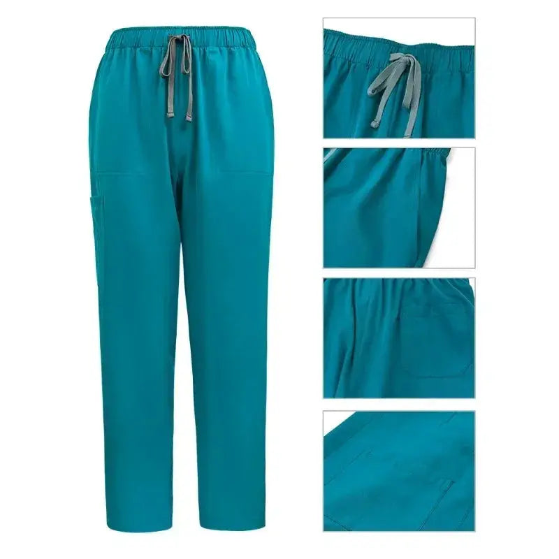 Surgical scrubs for doctor and nurse, scrub set for women, Beauty salon workwear, clinical gown, scrub pants, nursing tunic suit for Spa CJdropshipping