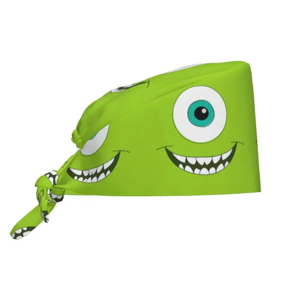 Customized adjustable work cap with Monsters University cartoon, surgical cap for men and women, surgical cap for nursing, doctor and surgeon MedSurgery Store For Digital Health