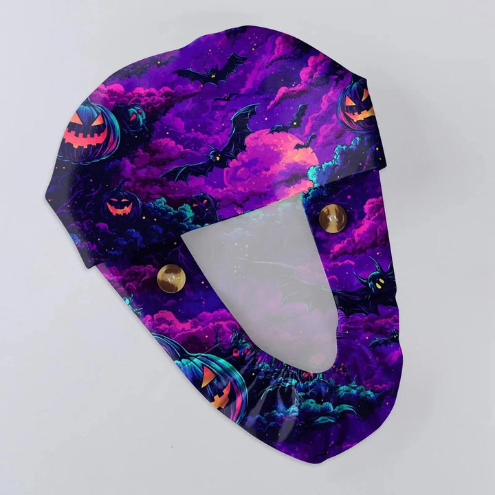 Surgical Cap for Doctors or Nurses with Unisex Halloween Print - Scrub Cap with Print for Medical Work. Casual Style made of Cotton, Comfortable and Stylish. CJdropshipping