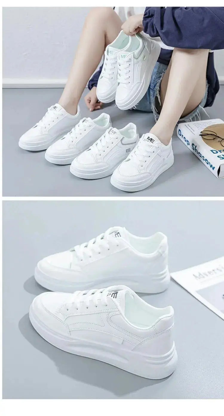 New Women's Shoes, White Winter Sneakers, Breathable Platform Shoes, Women's Tennis Shoes, Women's Fashion Casual Sneakers, Shoes MedSurgery Store For Digital Health