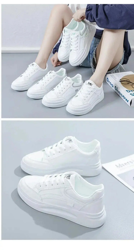 New Women's Shoes, White Winter Sneakers, Breathable Platform Shoes, Women's Tennis Shoes, Women's Fashion Casual Sneakers, Shoes MedSurgery Store For Digital Health
