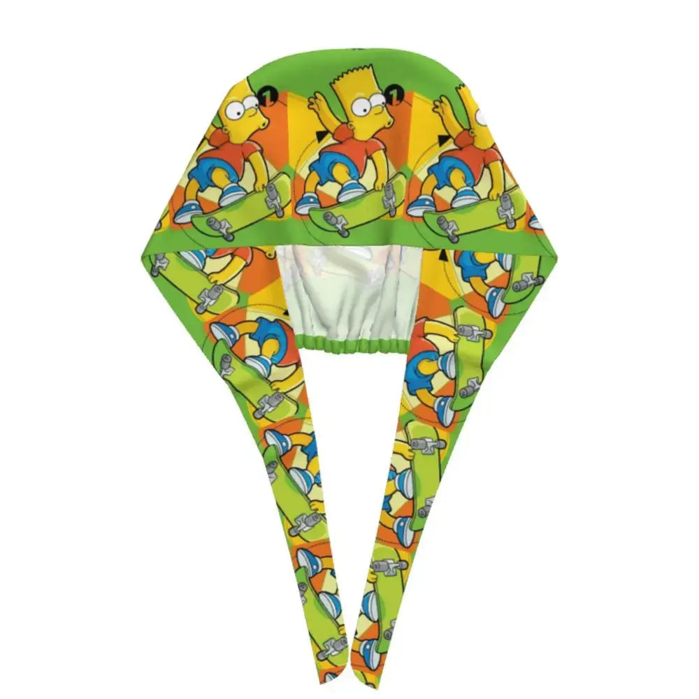 Customized The Simpsons Cartoon Cartoon Medical Staff Scrubs Hat Men Women Doctor Nursing Surgical Scrub Caps MedSurgery Store For Digital Health