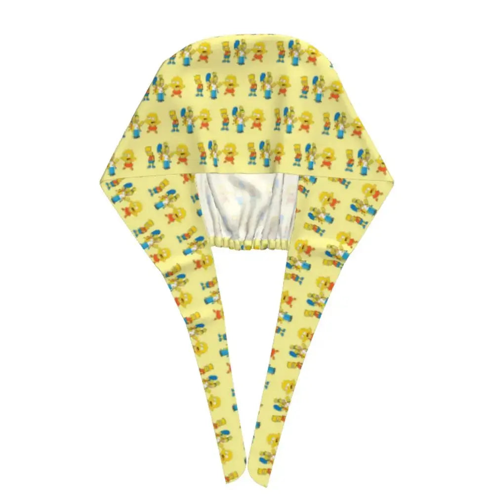 Customized The Simpsons Cartoon Cartoon Medical Staff Scrubs Hat Men Women Doctor Nursing Surgical Scrub Caps MedSurgery Store For Digital Health