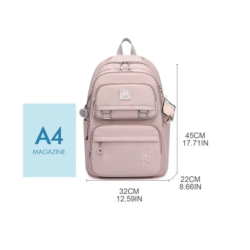 Girls school backpack, children's backpack, boy, teenager, primary class school backpack, women's backpack, teenage backpack kit MedSurgery Store For Digital Health