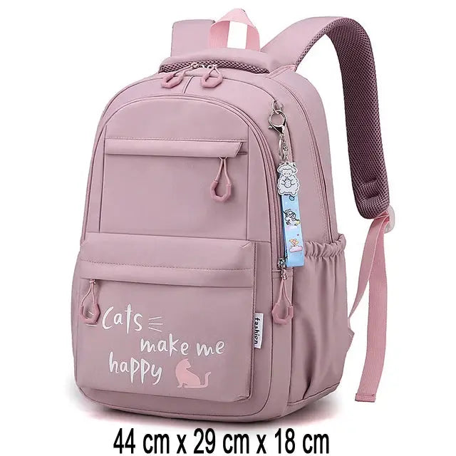 Girls school backpack, children's backpack, boy, teenager, primary class school backpack, women's backpack, teenage backpack kit MedSurgery Store For Digital Health
