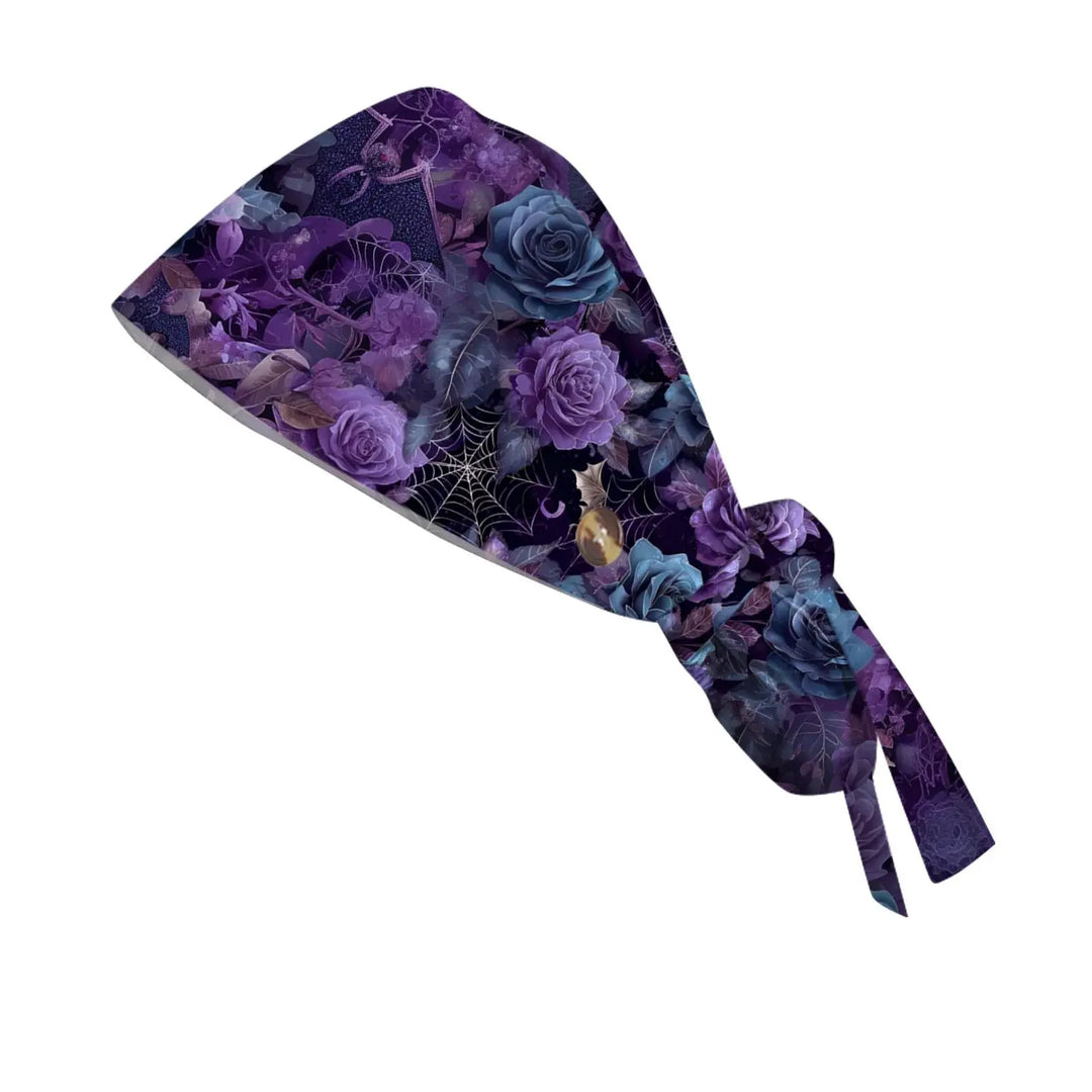 Surgical Cap for Doctors or Nurses with Unisex Halloween Print - Scrub Cap with Print for Medical Work. Casual Style made of Cotton, Comfortable and Stylish. CJdropshipping