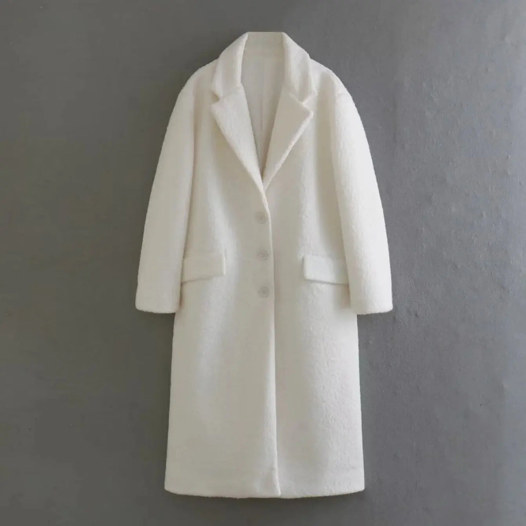 2025 Women's wool long cardigan Autumn Winter women's cashmere coat medium long wool blends long sleeve elegant single breasted clothing MedSurgery Store For Digital Health