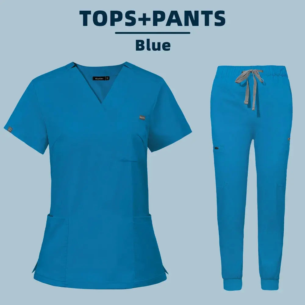 Wholesale, operating room scrubs, Hospital scrub set, medical supplies, Dental surgical scrub suit for nurse, CJdropshipping workwear