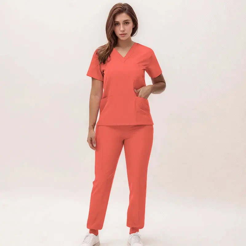 2025 new v-neck nursing scrubs, jogging pants, surgical scrubs sets, dentist nursing scrubs, hospital scrubs, hospital scrubs S21 MedSurgery Store For Digital Health