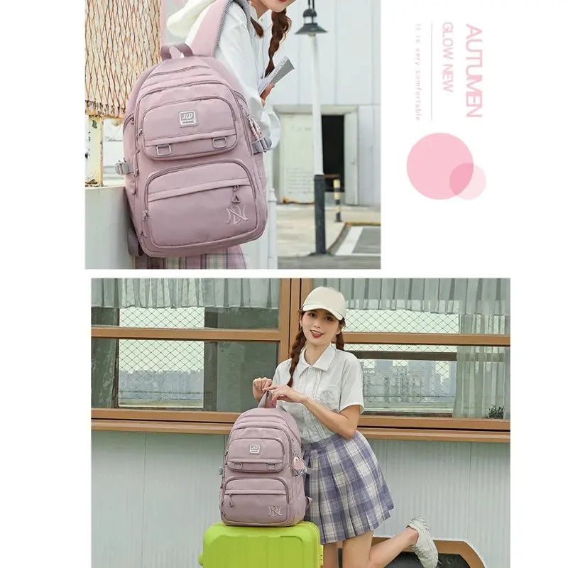 Girls school backpack, children's backpack, boy, teenager, primary class school backpack, women's backpack, teenage backpack kit MedSurgery Store For Digital Health