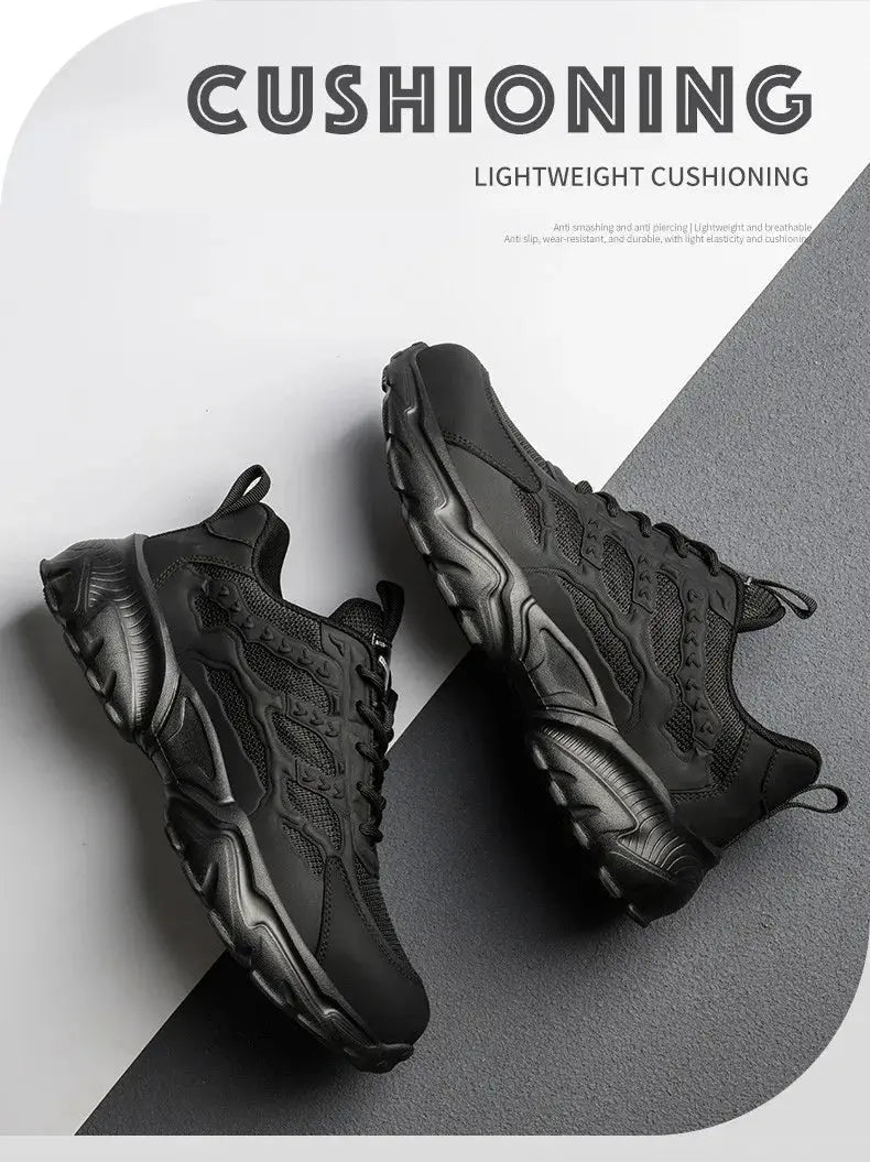 White safety shoes for men and women, shockproof, anti-puncture, anti-puncture, insulation, 6kv, wear-resistant, black, white, breathable, lightweight MedSurgery Store For Digital Health