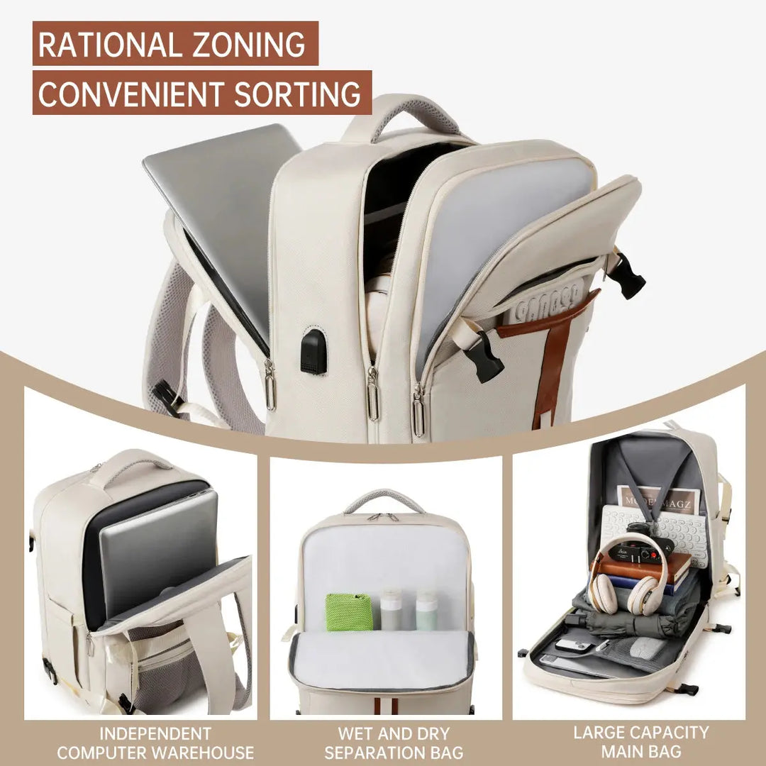 Women's backpack 2025, new casual business computer backpack, large capacity travel bag for outdoor travel, school bag for students, business travel, commuting, MedSurgery Store For Digital Health class.