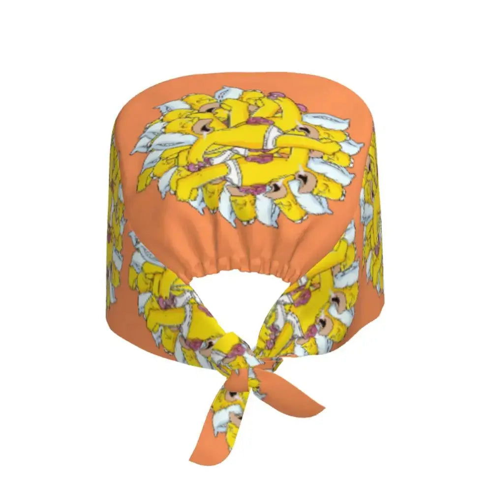 Customized The Simpsons Cartoon Cartoon Medical Staff Scrubs Hat Men Women Doctor Nursing Surgical Scrub Caps MedSurgery Store For Digital Health