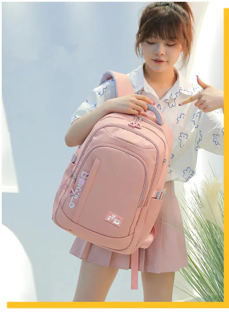 Girls school backpack, children's backpack, boy, teenager, primary class school backpack, women's backpack, teenage backpack kit MedSurgery Store For Digital Health
