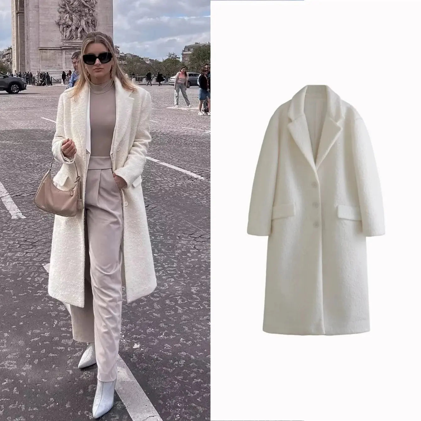 2025 Women's wool long cardigan Autumn Winter women's cashmere coat medium long wool blends long sleeve elegant single breasted clothing MedSurgery Store For Digital Health
