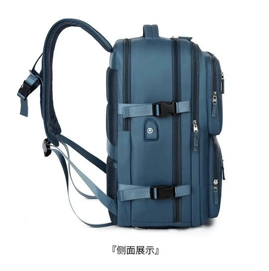 Large travel backpack for women and men, cabin bag, multifunctional waterproof airplane backpack with USB charging, anti-theft backpack MedSurgery Store For Digital Health