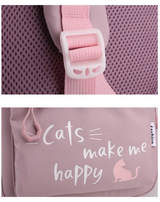 Girls school backpack, children's backpack, boy, teenager, primary class school backpack, women's backpack, teenage backpack kit MedSurgery Store For Digital Health