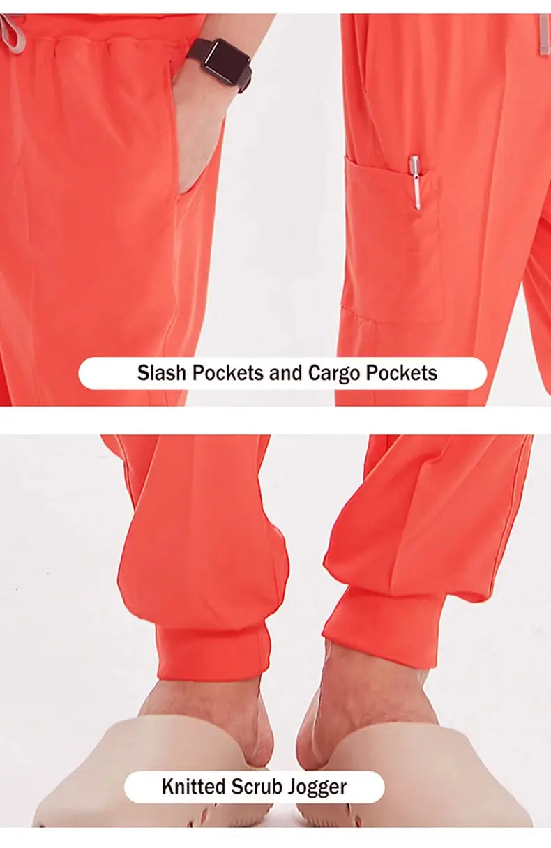 2025 new v-neck nursing scrubs, jogging pants, surgical scrubs sets, dentist nursing scrubs, hospital scrubs, hospital scrubs S21 MedSurgery Store For Digital Health