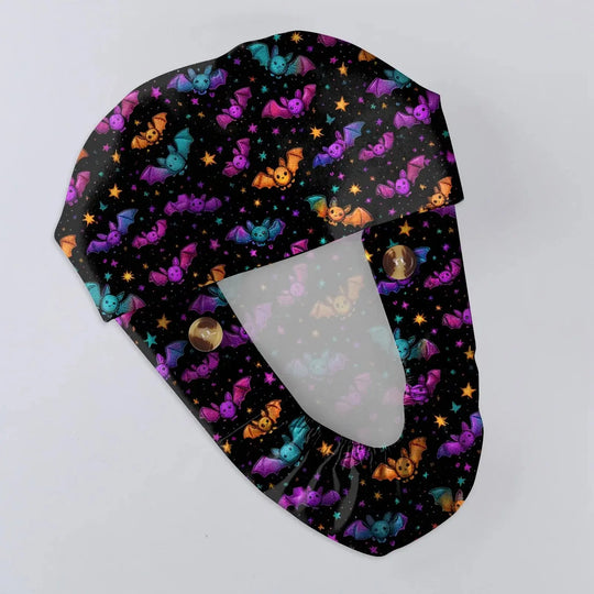 Surgical Cap for Doctors or Nurses with Unisex Halloween Print - Scrub Cap with Print for Medical Work. Casual Style made of Cotton, Comfortable and Stylish. CJdropshipping