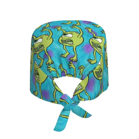 Customized adjustable work cap with Monsters University cartoon, surgical cap for men and women, surgical cap for nursing, doctor and surgeon MedSurgery Store For Digital Health