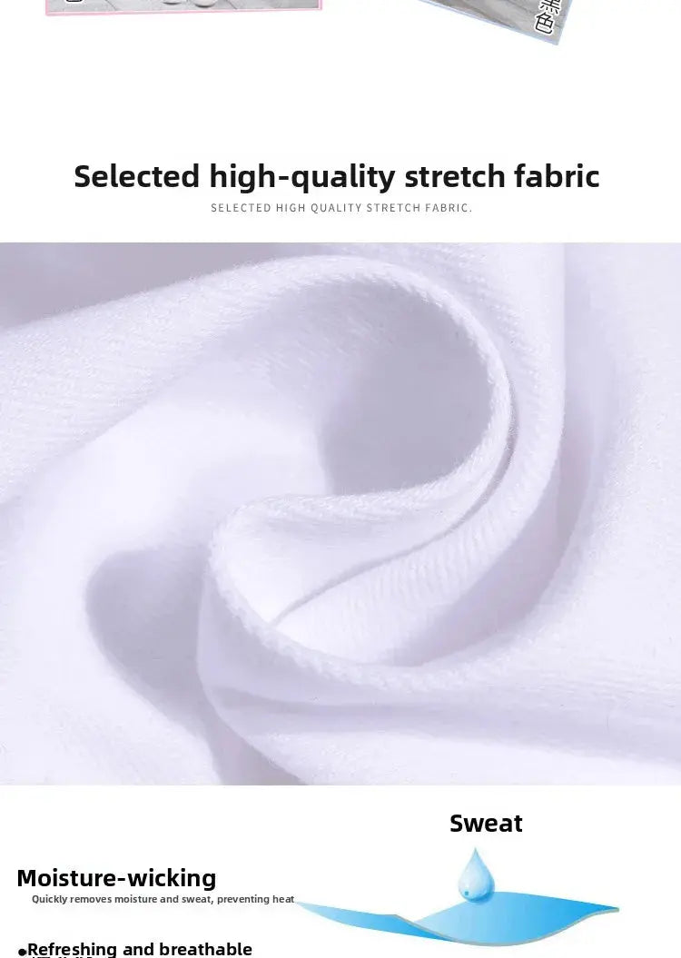 Women's high waist white thin leggings, summer eighteen adeazant plones, small foot plones sie... MedSurgery Store For Digital Health