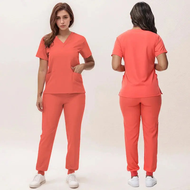2025 new v-neck nursing scrubs, jogging pants, surgical scrubs sets, dentist nursing scrubs, hospital scrubs, hospital scrubs S21 MedSurgery Store For Digital Health
