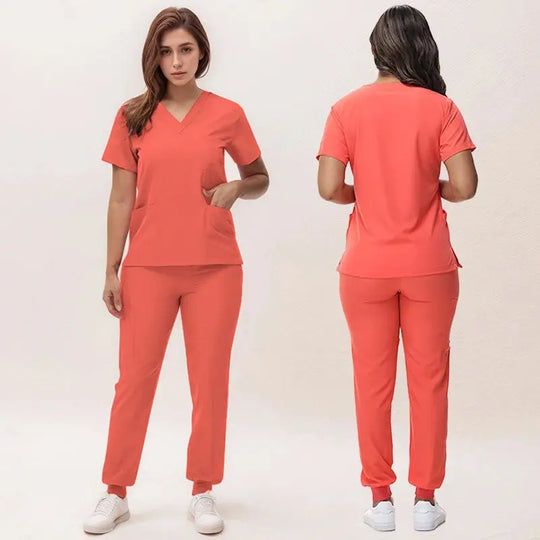 2025 new v-neck nursing scrubs, jogging pants, surgical scrubs sets, dentist nursing scrubs, hospital scrubs, hospital scrubs S21 MedSurgery Store For Digital Health