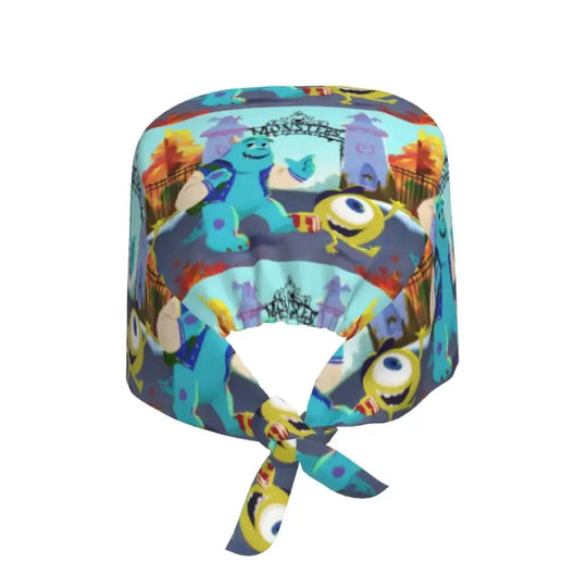 Customized adjustable work cap with Monsters University cartoon, surgical cap for men and women, surgical cap for nursing, doctor and surgeon MedSurgery Store For Digital Health