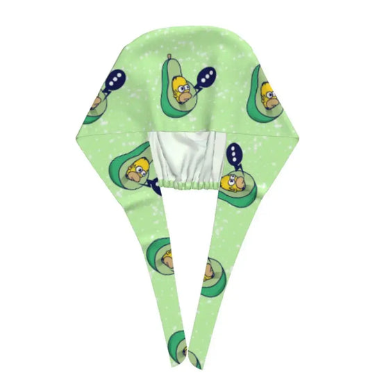 Customized The Simpsons Cartoon Cartoon Medical Staff Scrubs Hat Men Women Doctor Nursing Surgical Scrub Caps MedSurgery Store For Digital Health