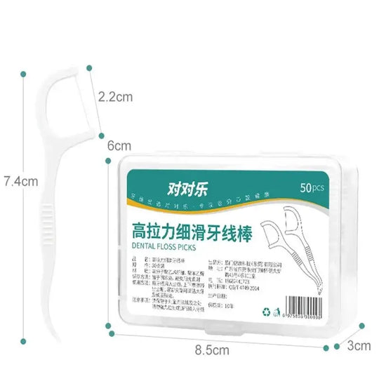 1/2/5/10 portable disposable dental floss box, plastic toothpick, high tension dental floss stick, dental floss box Oral Care MedSurgery Store For Digital Health