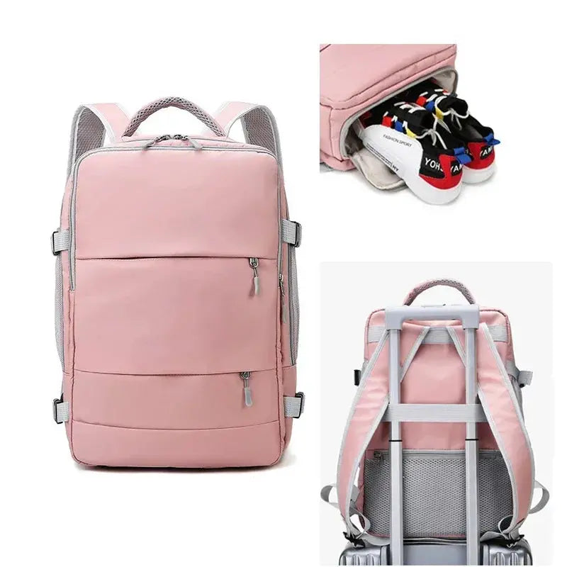 Women's travel backpack, carry-on backpack, TSA laptop backpack, flight approved college nursing bag, casual weekend backpack MedSurgery Store For Digital Health