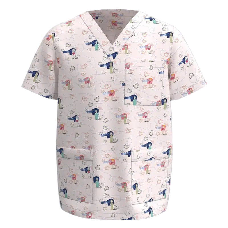 ANNO ProShield Unisex Unisex Clinical Uniform - Chlorine Resistant Medical Top (Model 09SS001) CJdropshipping
