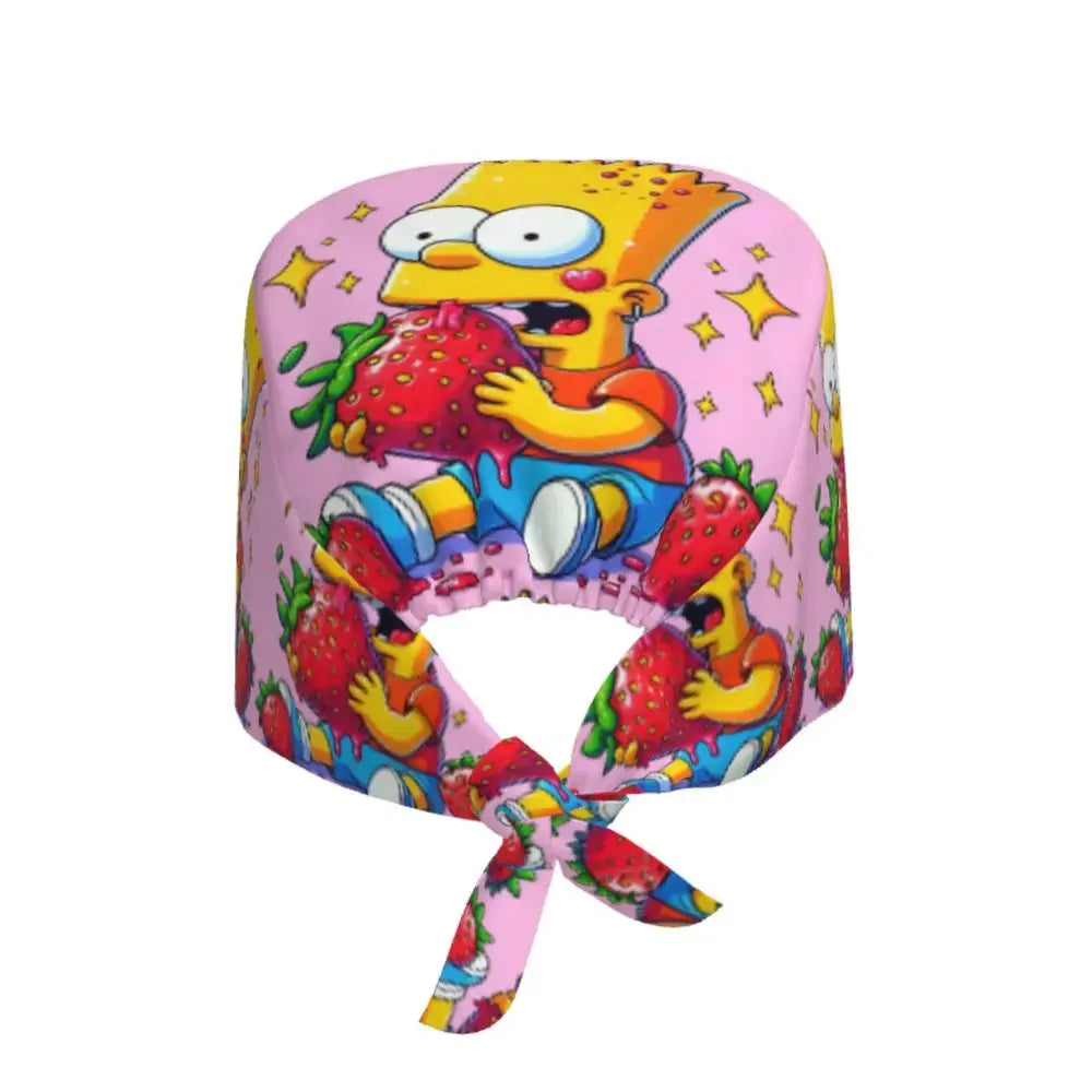 Personalized adjustable work cap with brain explosion, Simpsons surgical cap, surgical cap for nursing, doctor, surgeon, for Chef MedSurgery Store For Digital Health