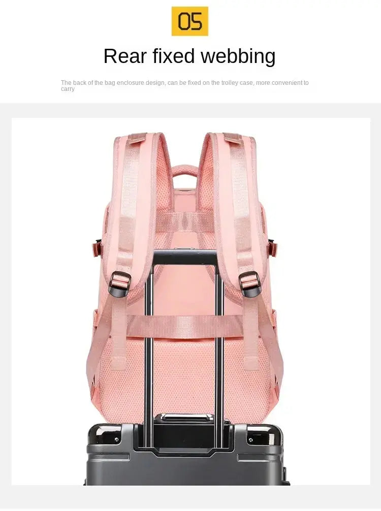 Women's travel backpack, carry-on backpack, TSA laptop backpack, flight approved college nursing bag, casual weekend backpack MedSurgery Store For Digital Health