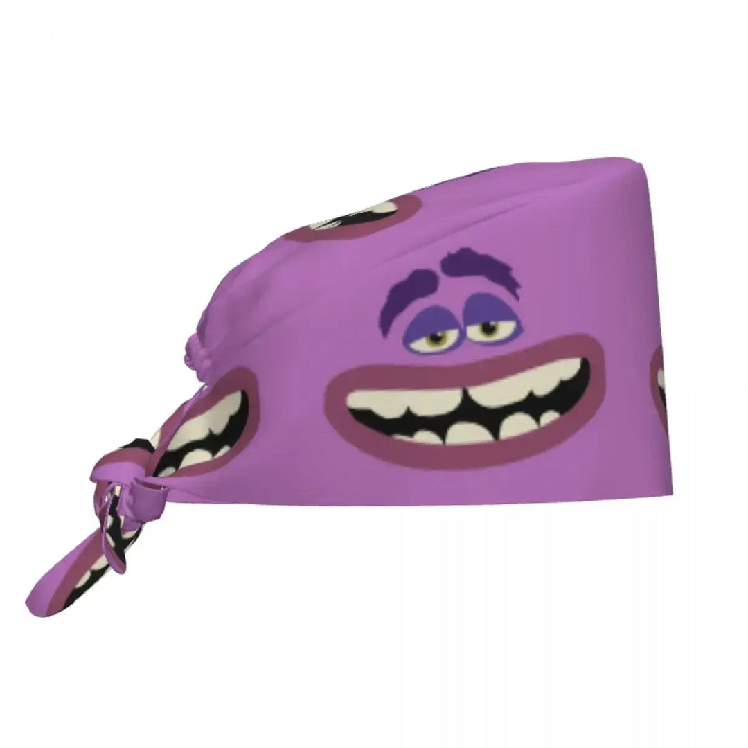 Customized adjustable work cap with Monsters University cartoon, surgical cap for men and women, surgical cap for nursing, doctor and surgeon MedSurgery Store For Digital Health