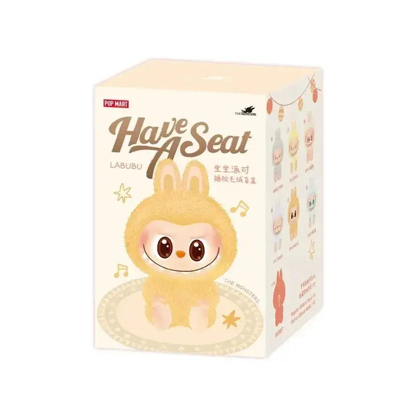 POP MART THE MONSTERS-Have a Seat Series, vinyl plush blind box, fortune teller bag, desk decoration, cute model, gift, blind bag for girl, toy MedSurgery Store For Digital Health