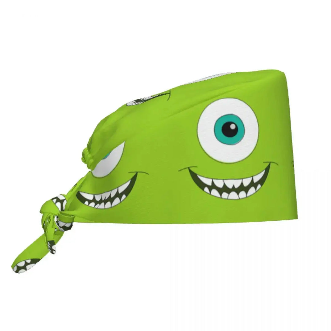 Customized adjustable work cap with Monsters University cartoon, surgical cap for men and women, surgical cap for nursing, doctor and surgeon MedSurgery Store For Digital Health