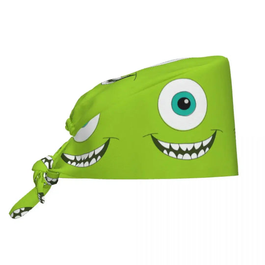 Customized adjustable work cap with Monsters University cartoon, surgical cap for men and women, surgical cap for nursing, doctor and surgeon MedSurgery Store For Digital Health