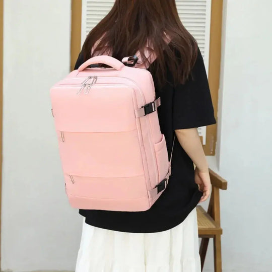 Women's travel backpack, carry-on backpack, TSA laptop backpack, flight approved college nursing bag, casual weekend backpack MedSurgery Store For Digital Health