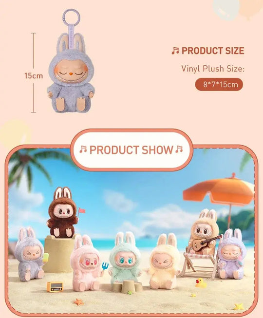 POP MART The Monsters Have A Seat Series keychain with pendant plush vinyl blind box toys mystery box MedSurgery Store For Digital Health