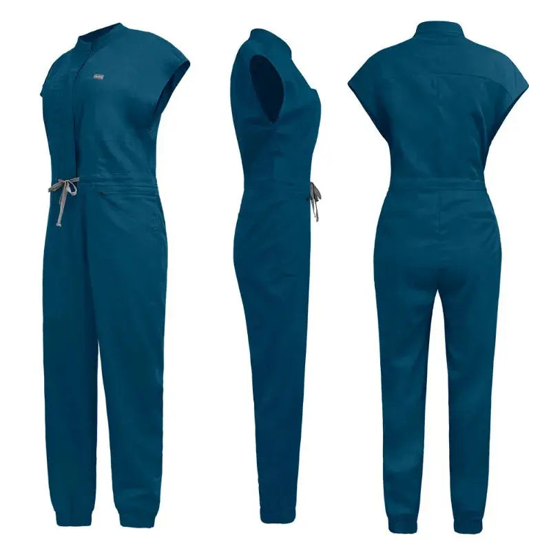 Wholesale medical scrubs, women's scrub uniform, short sleeve jumpsuit, Hospital scrubs, scrub uniforms with pocket CJdropshipping