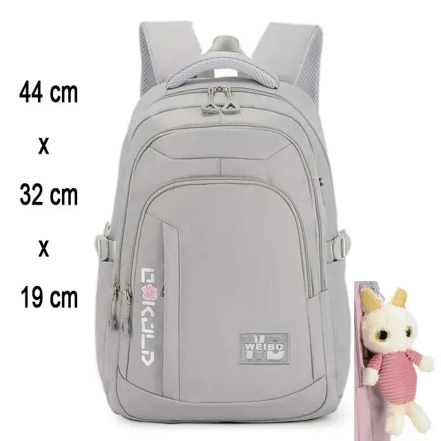 Girls school backpack, children's backpack, boy, teenager, primary class school backpack, women's backpack, teenage backpack kit MedSurgery Store For Digital Health