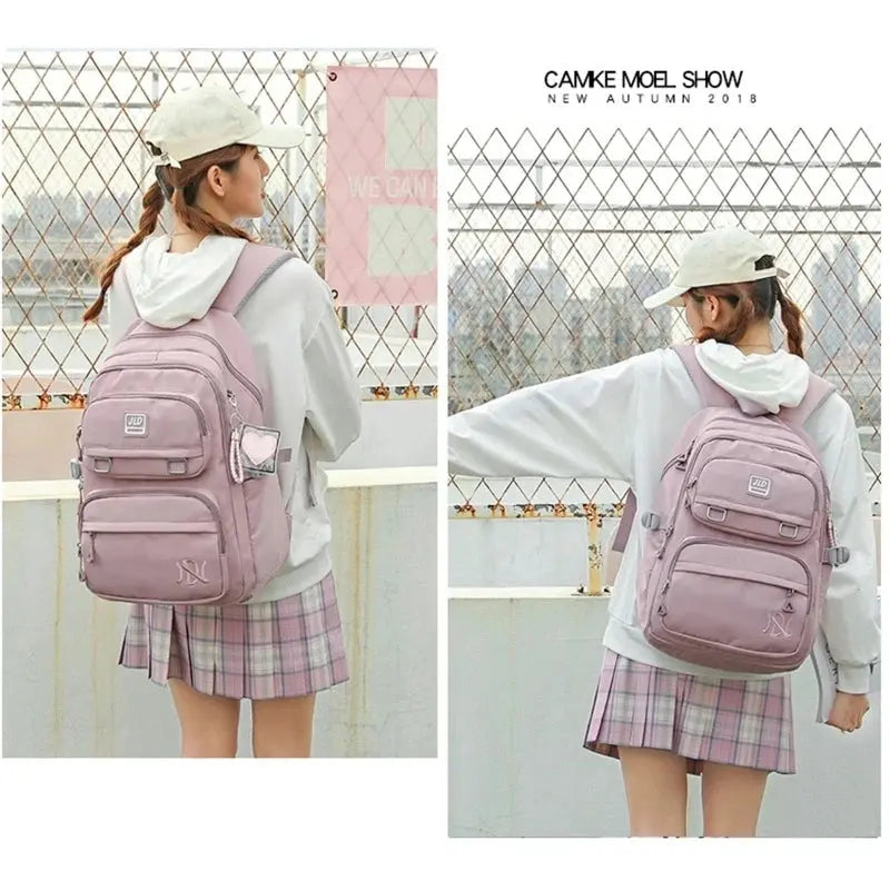 Girls school backpack, children's backpack, boy, teenager, primary class school backpack, women's backpack, teenage backpack kit MedSurgery Store For Digital Health