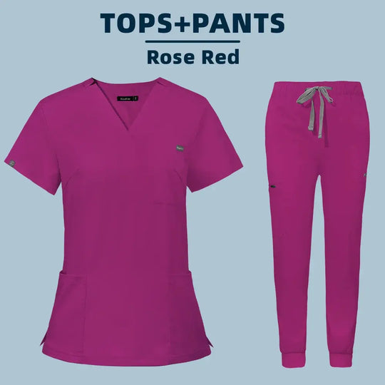 Wholesale, operating room scrubs, Hospital scrub set, medical supplies, Dental surgical scrub suit for nurse, CJdropshipping workwear