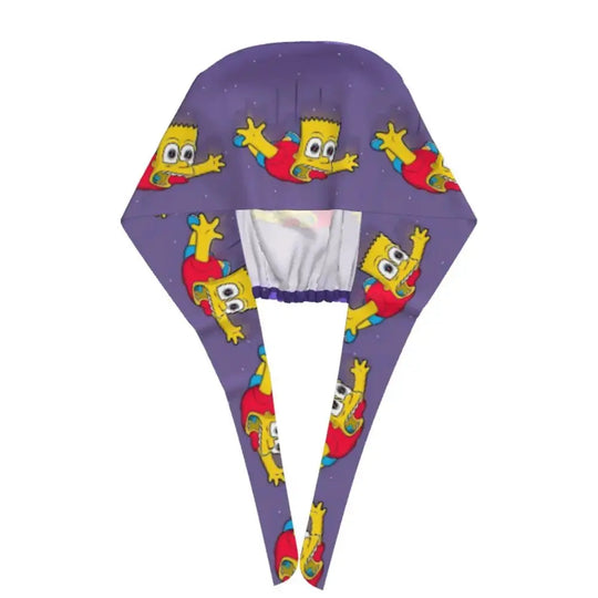 Customized The Simpsons Cartoon Cartoon Medical Staff Scrubs Hat Men Women Doctor Nursing Surgical Scrub Caps MedSurgery Store For Digital Health