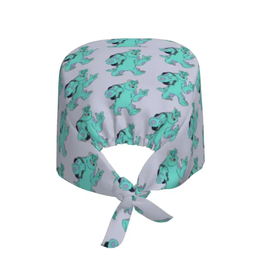 Customized adjustable work cap with Monsters University cartoon, surgical cap for men and women, surgical cap for nursing, doctor and surgeon MedSurgery Store For Digital Health