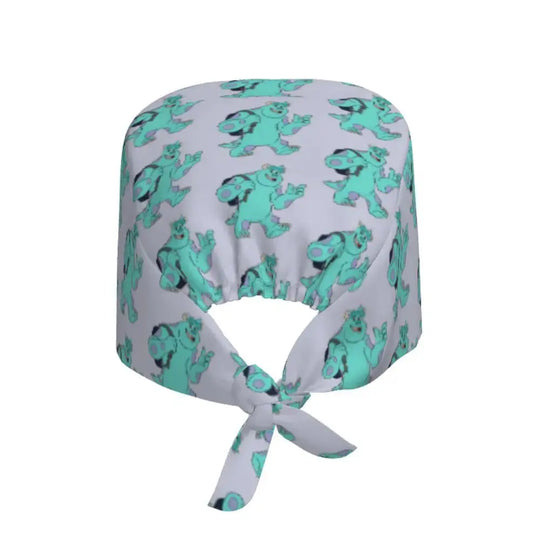 Customized adjustable work cap with Monsters University cartoon, surgical cap for men and women, surgical cap for nursing, doctor and surgeon MedSurgery Store For Digital Health