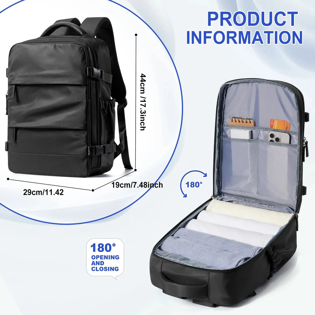 Women's travel backpack, carry-on backpack, TSA flight approved laptop backpack, college nurse bag, casual weekend backpack MedSurgery Store For Digital Health