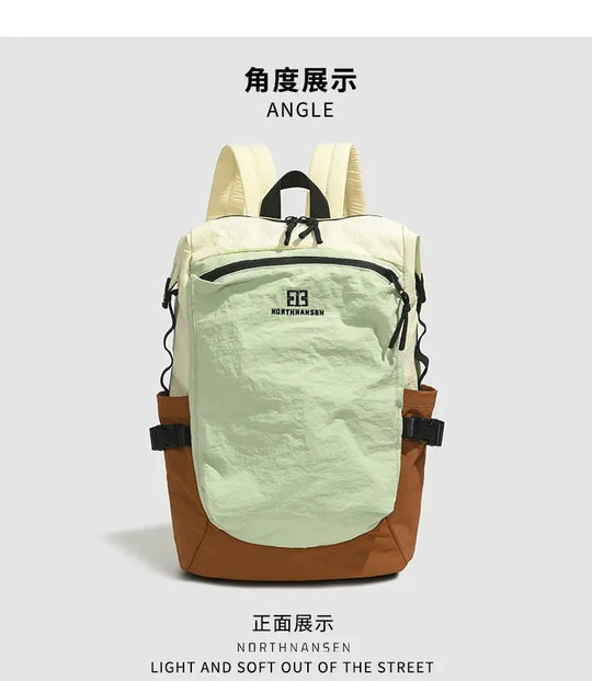 Outdoor double shoulder backpack for women, large capacity. It is portable and suitable for commuting, traveling. It is a cas MedSurgery Store For Digital Health