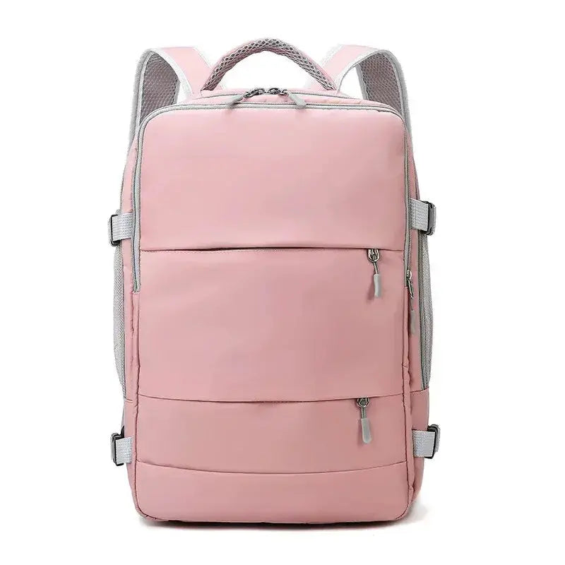 Women's large capacity travel backpack, multifunction, shoe storage, multi-layer, dry and wet separation, waterproof MedSurgery Store For Digital Health